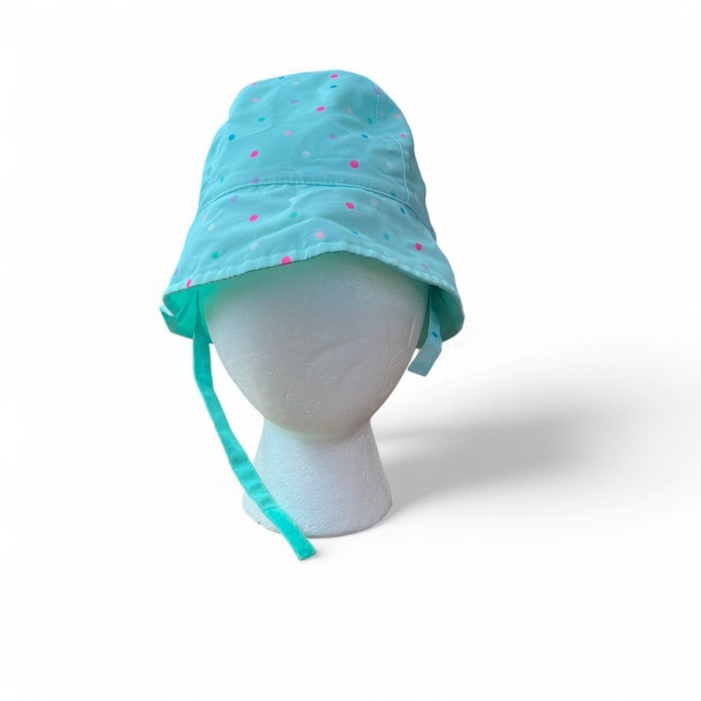 Kids Polka Dot Reversible Sun Hat